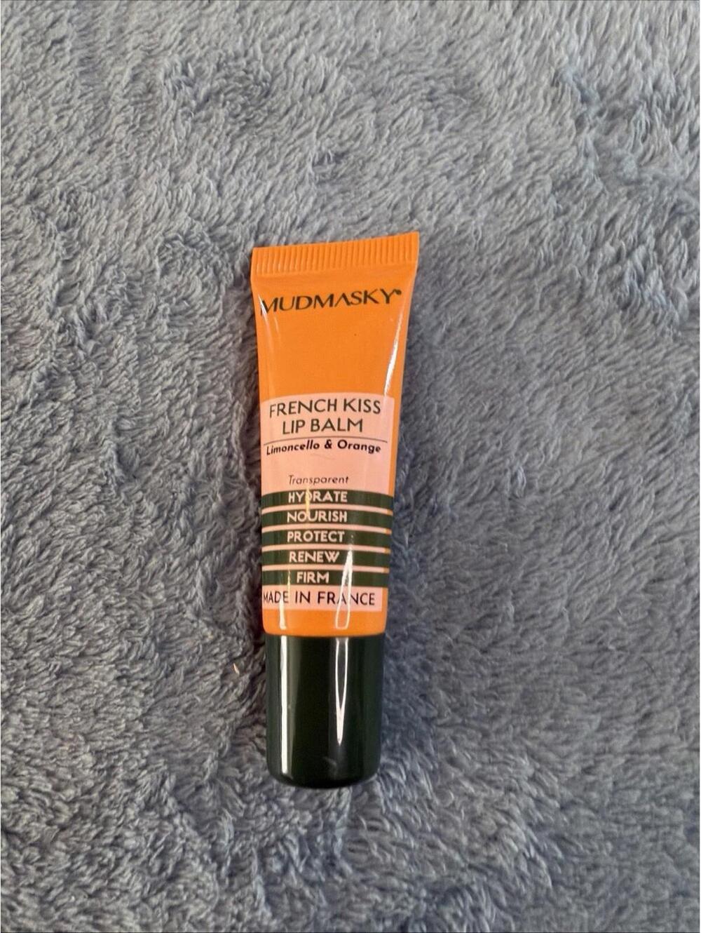 Mudmasky French Kiss Lip Balm Limoncello & Orange Hydrating Lip Treatment 10ml
